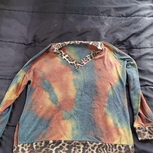 women small vneck long sleeve soft comfy